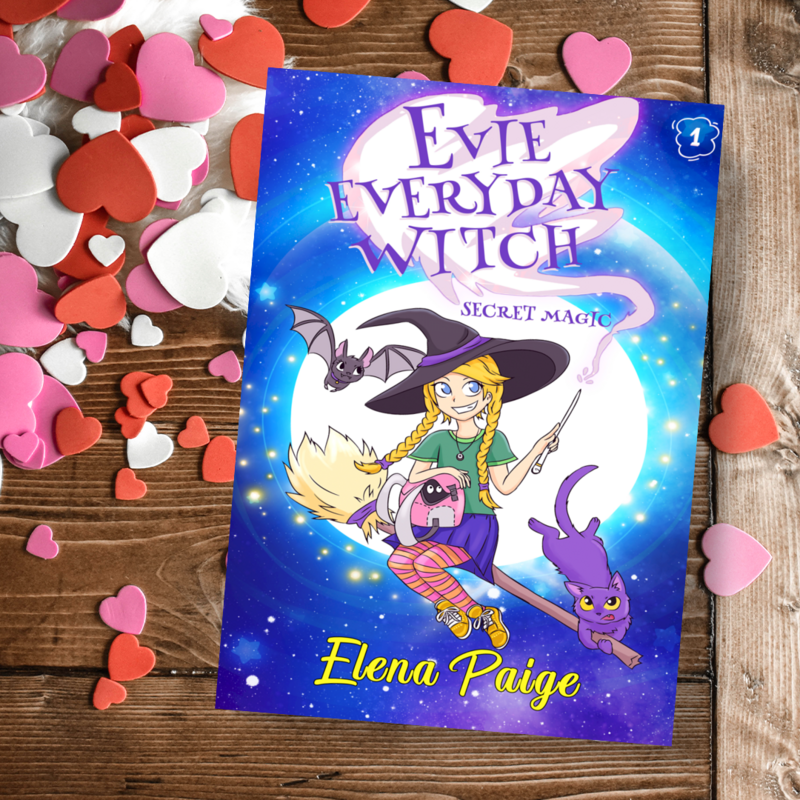 Secret Magic (Evie Everyday Witch Book 1) - Paperback Edition 8x5