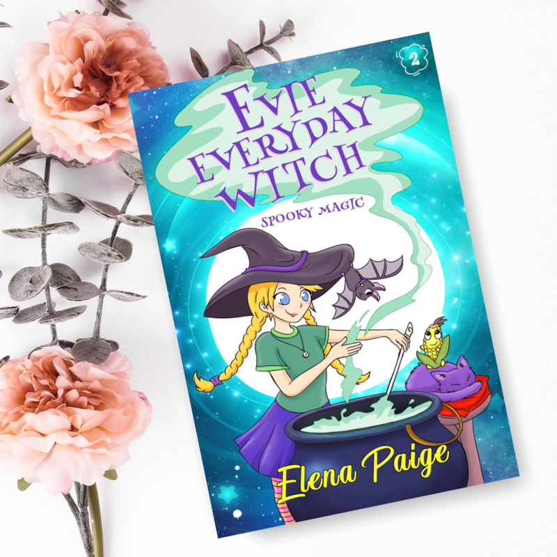 Spooky Magic (Evie Everyday Witch Book 2) - Paperback Edition 8x5