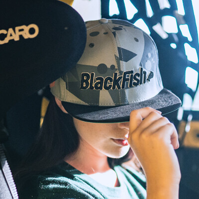 BlackFish Camo Snapback