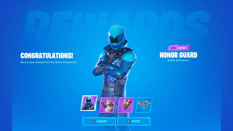 Honor Guard Promotion Skin (E-Mail Delivery)