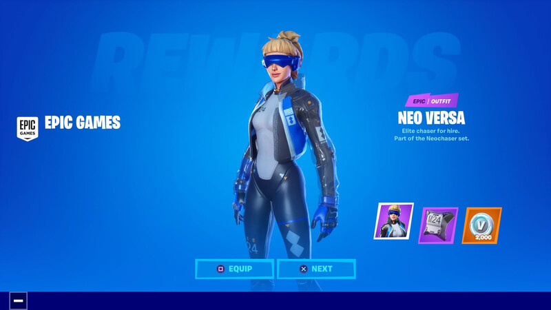 Neo-Versa Promotion + 2,000 VBucks (E-Mail Delivery)