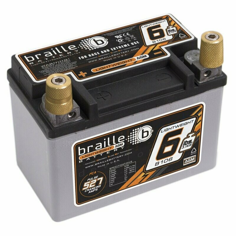 B106 - Lightweight AGM battery