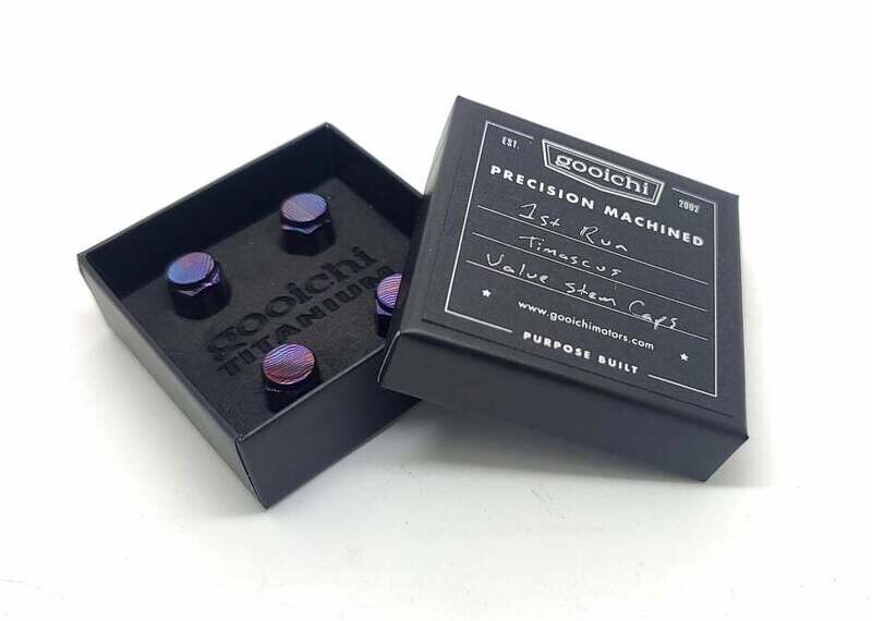 GMS Timascus  Valve Stem Caps