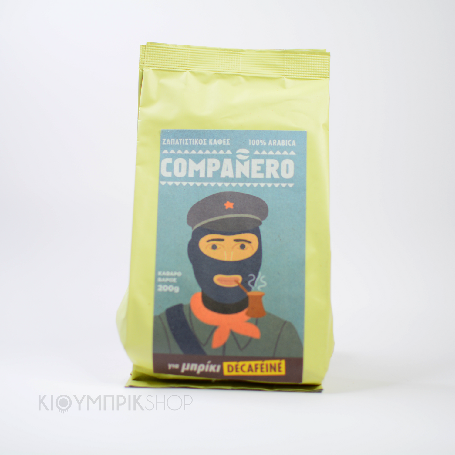 Ζαπατίστικος καφές Compaňero για μπρίκι Ντεκαφεϊνέ 200 γρ
