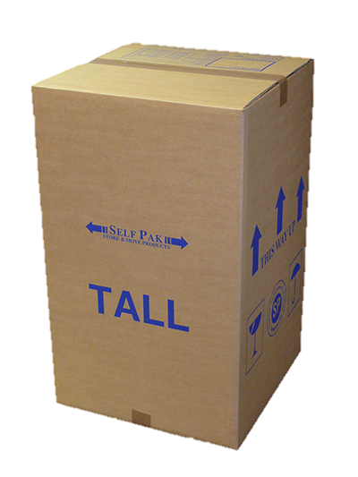Tall Cardboard Box - 18"x18"x30"