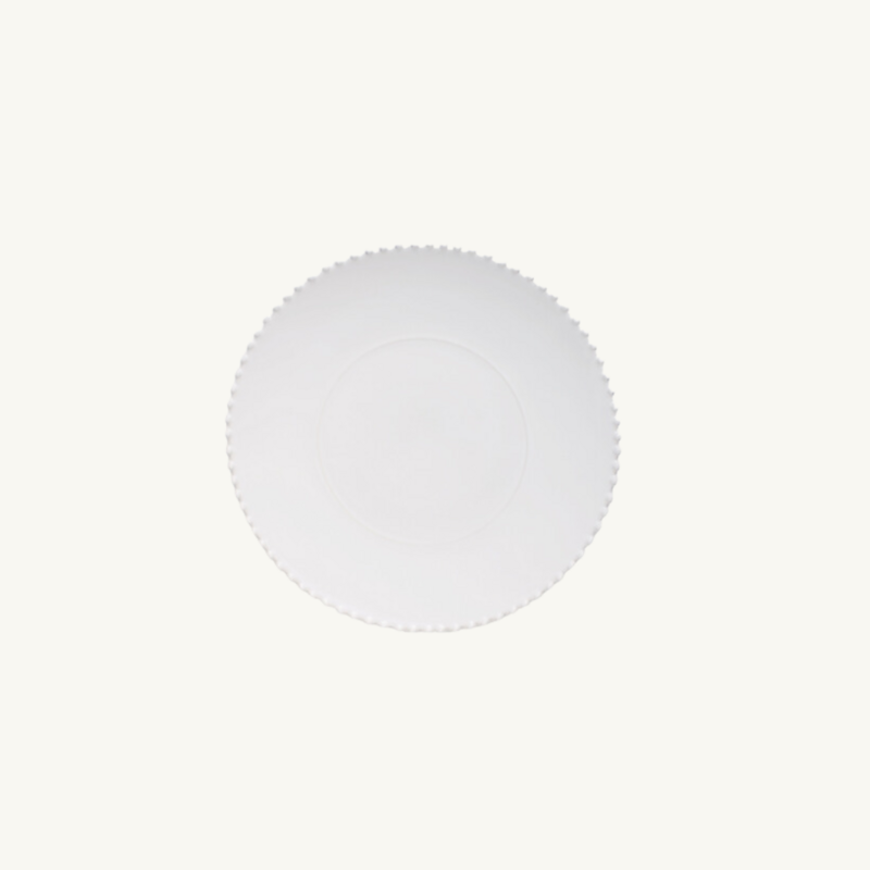 Assiette de présentation White Pearl
