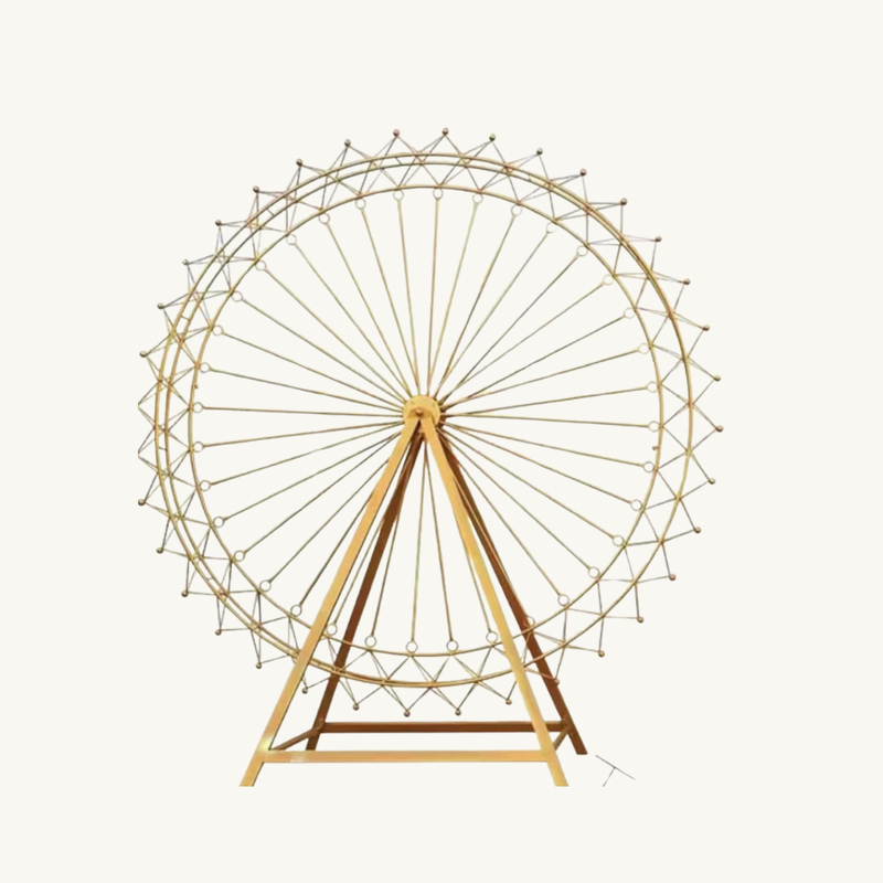 Grande roue dorée