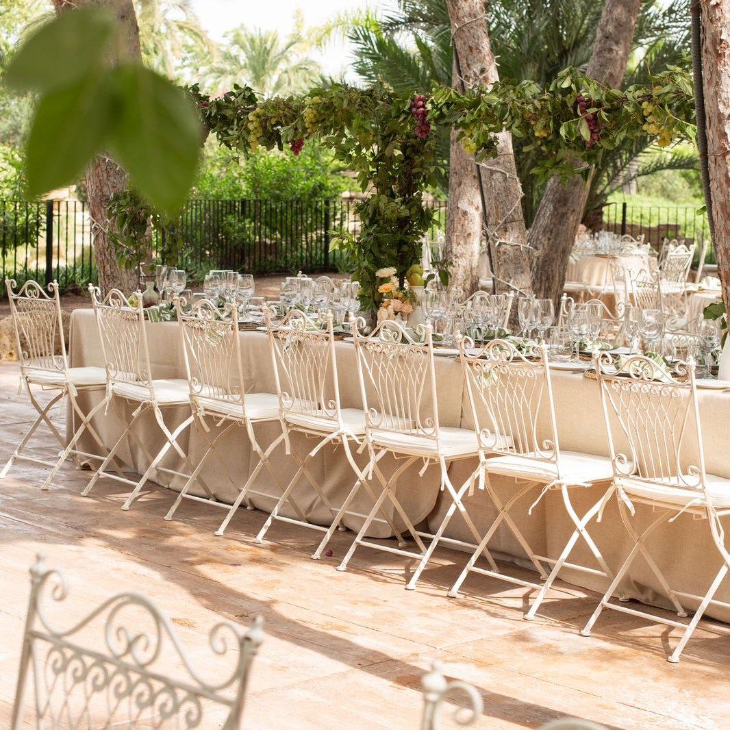 Chaise de Jardin en fer forgé Lola