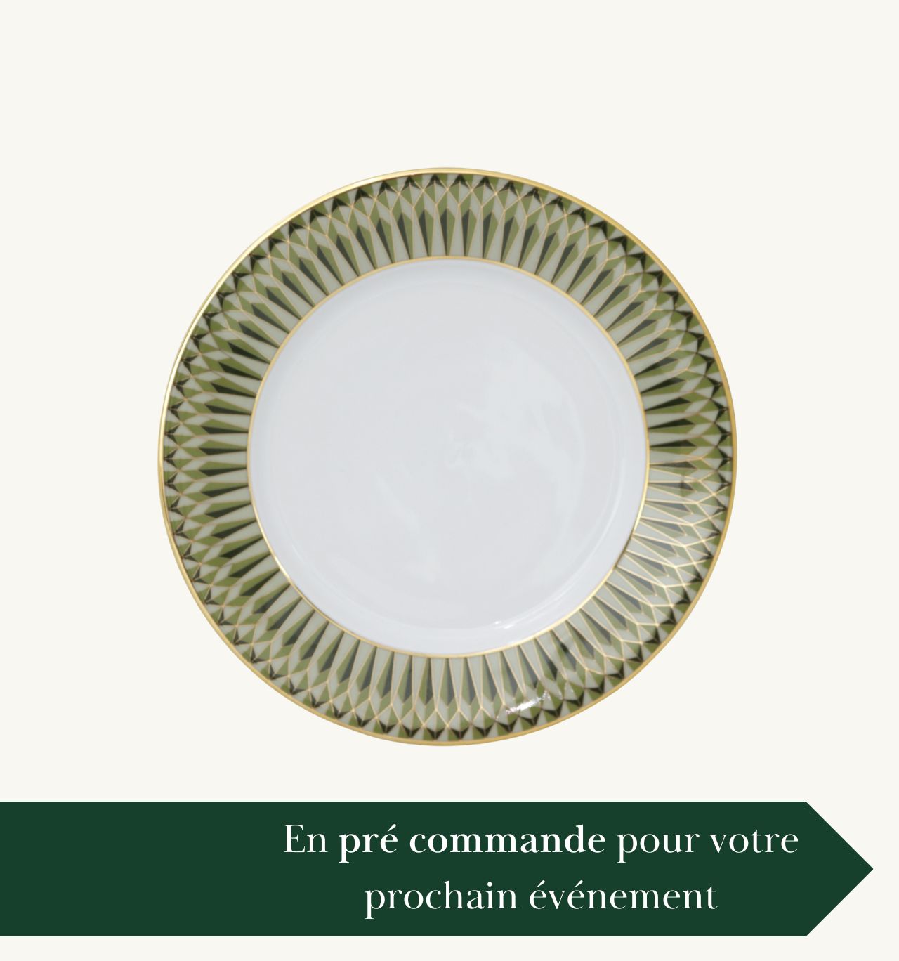 Assiette Plate Amalia
