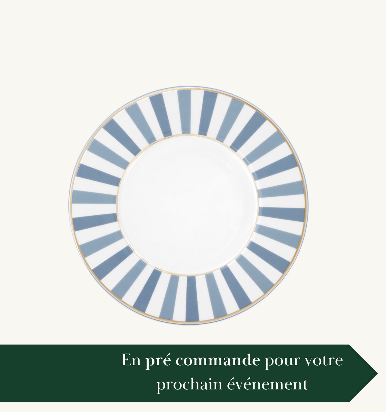 Assiette Plate Tiffany