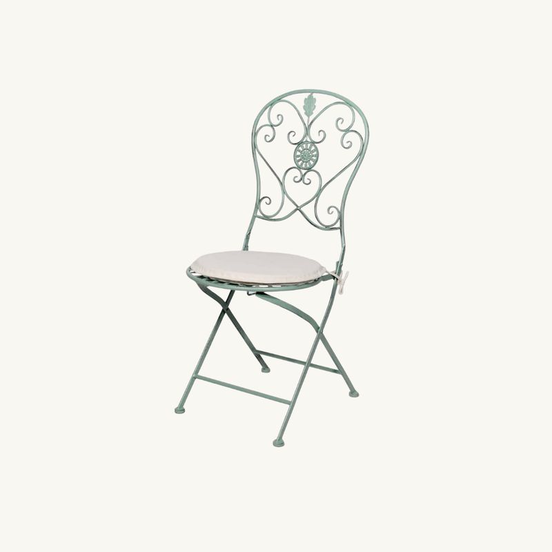 Chaise en Fer Forgé Deià (avec galette)
