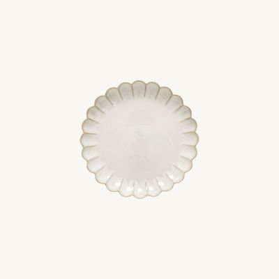 Assiette plate Sable blanc Assiette plate Sable blanc