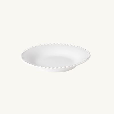 Assiette creuse White Pearl
