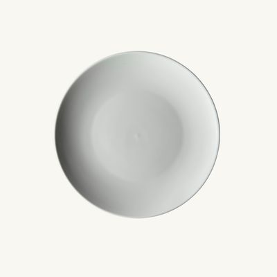 Assiette plate blanche Bianca
