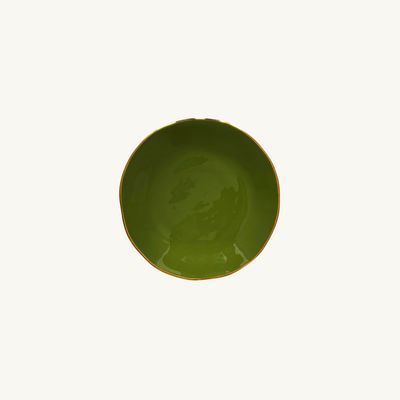 Assiette à salade/dessert Venise Green Oro