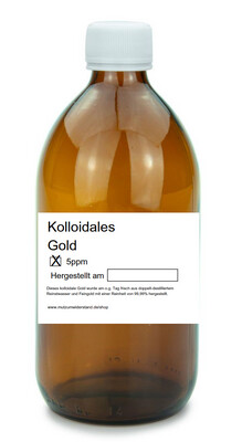 Kolloidales Gold 5ppm (500ml)