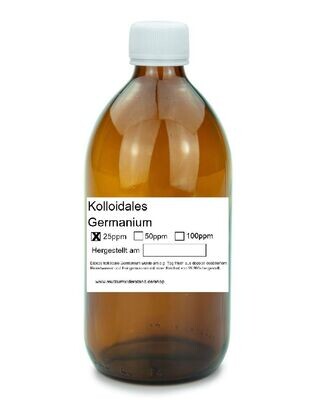 Kolloidales Germanium 25ppm (500ml)