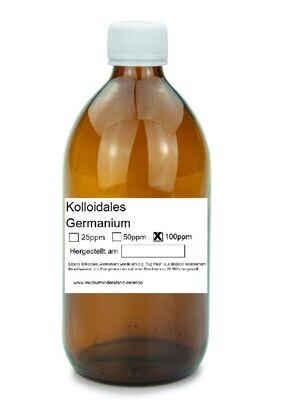 Kolloidales Germanium 100ppm (500ml)