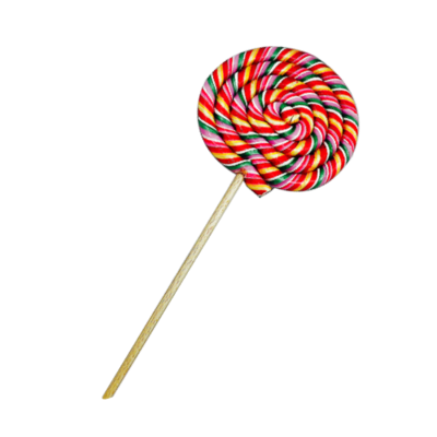 Lollipops Sucette Lollipop Süssigkeit Porte-Clés Remorque Argent en Métal 