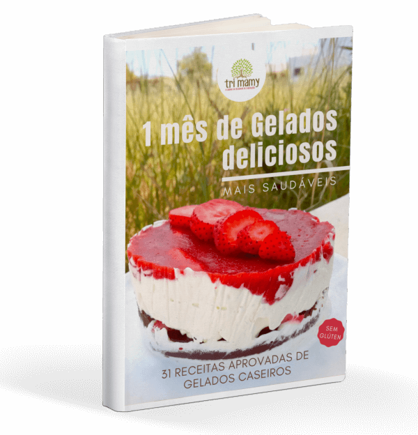 E-book 1 mês de Gelados Deliciosos Mais Saudáveis