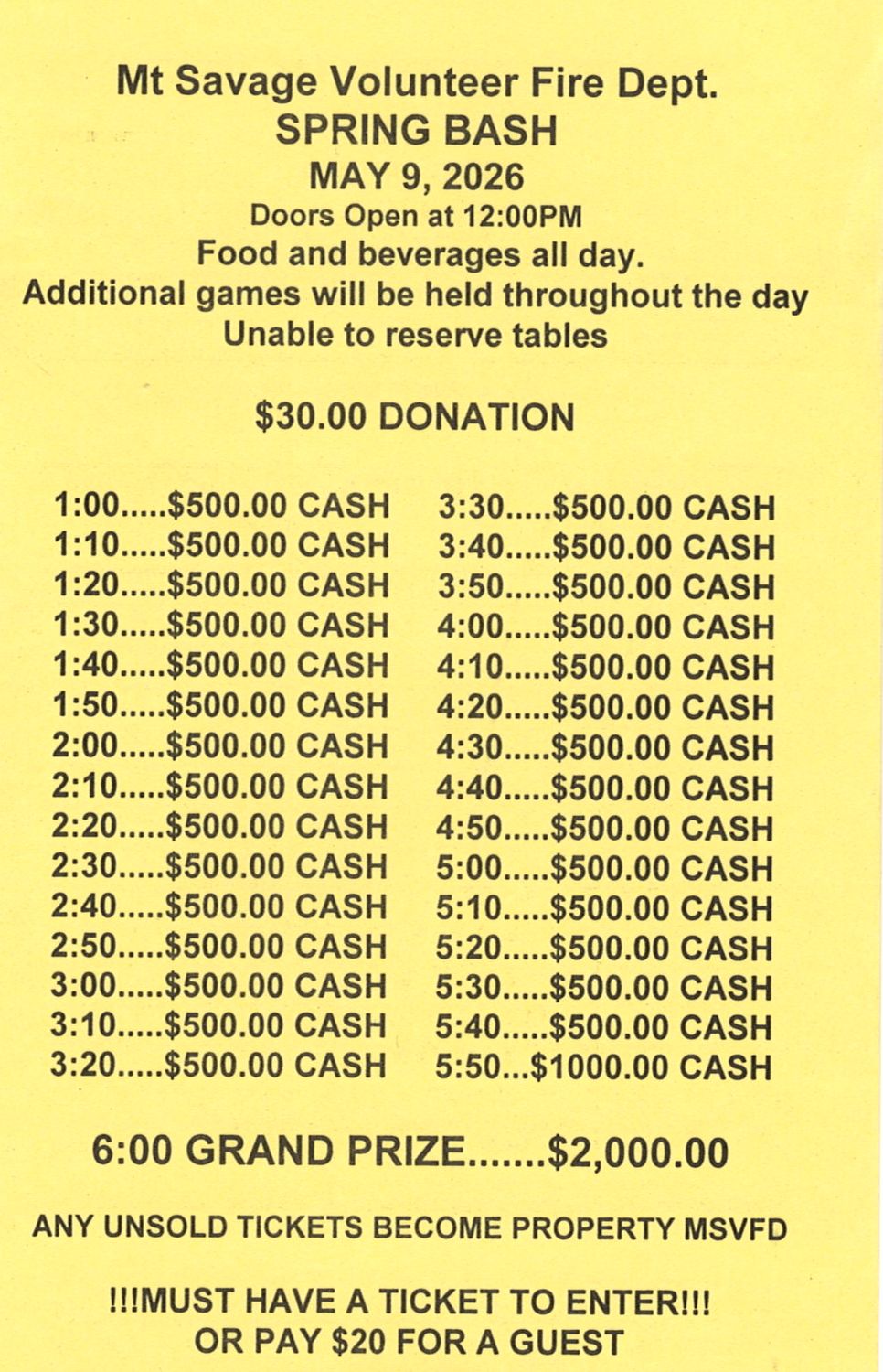 Spring Bash 2026 Spring Bash 2026