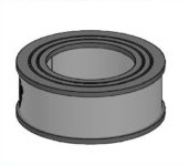Vacuum cleaner filter, 202x120mm
