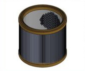 Vacuum cleaner filter EHRLE, 175x157mm