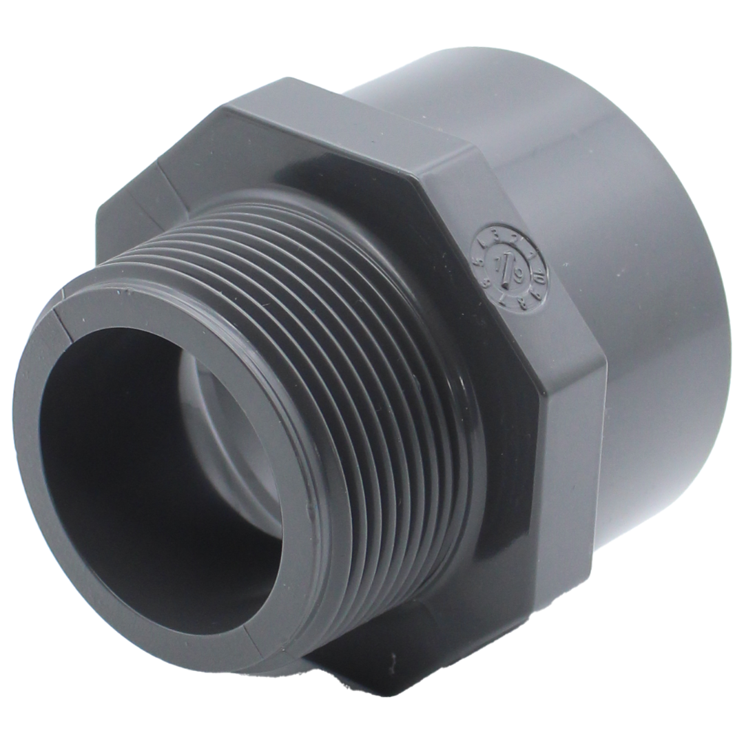 Übergangs-Muffennippel egal AG PVC-U d32-1" 721910708