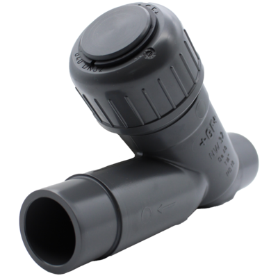 Schrägsitz-Rückschlagventil Typ 303 PVC-U/EPDM d32 161303008 Schrägsitz-Rückschlagventil Typ 303 PVC-U/EPDM d32 161303008