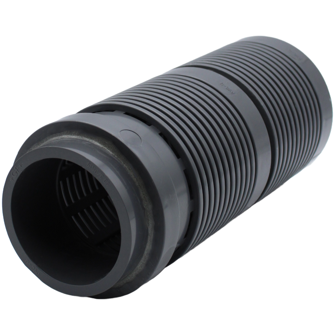 Saugkorb Typ 050 PVC-U d75DN63 mit Klebemuffen metrisch