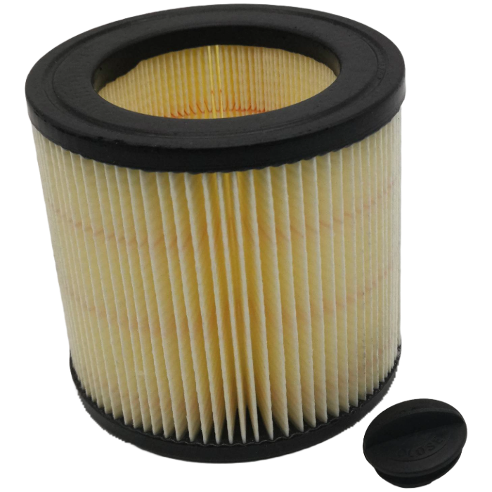Vacuum cleaner filter for KÄRCHER, 122x116mm incl. cap