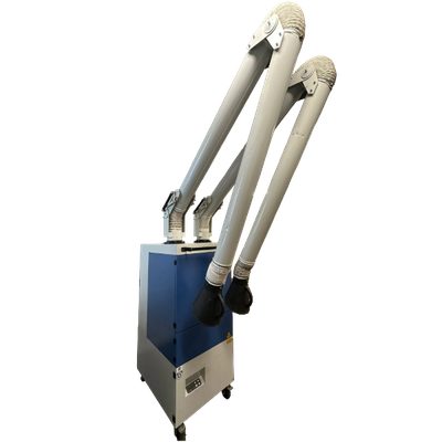 TEKA Cartmaster 2,2 welding fume extraction system with 2x 3,2m extraction arm