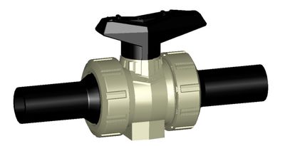 Kugelhahn Typ 546 PP-H/EPDM  d50 167546286