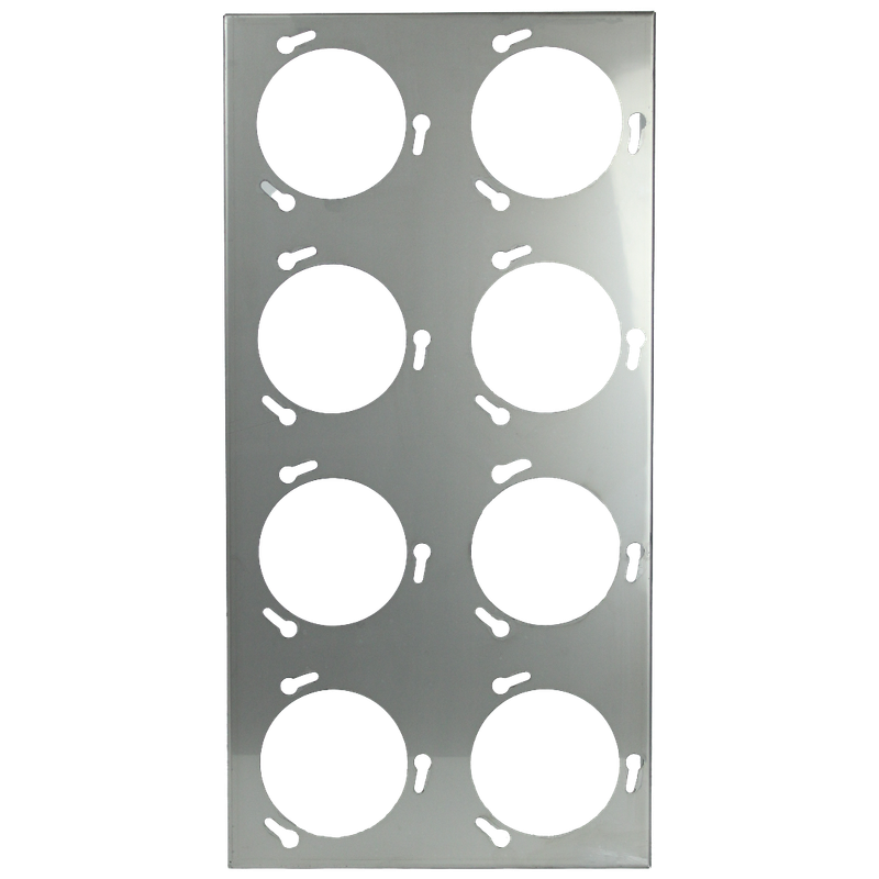 Mounting frame for 8 activated carbon filters, 610 x 305 x 70 mm Mounting frame for 8 activated carbon filters, 610 x 305 x 70 mm