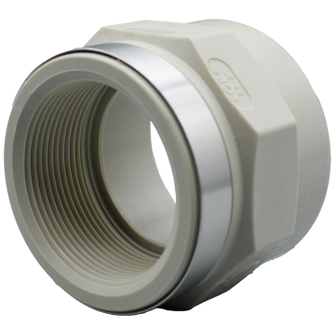 Übergangs-Muffe PP-H d20 - 1/2 Übergangs-Muffe PP-H d20 - 1/2" 727910206