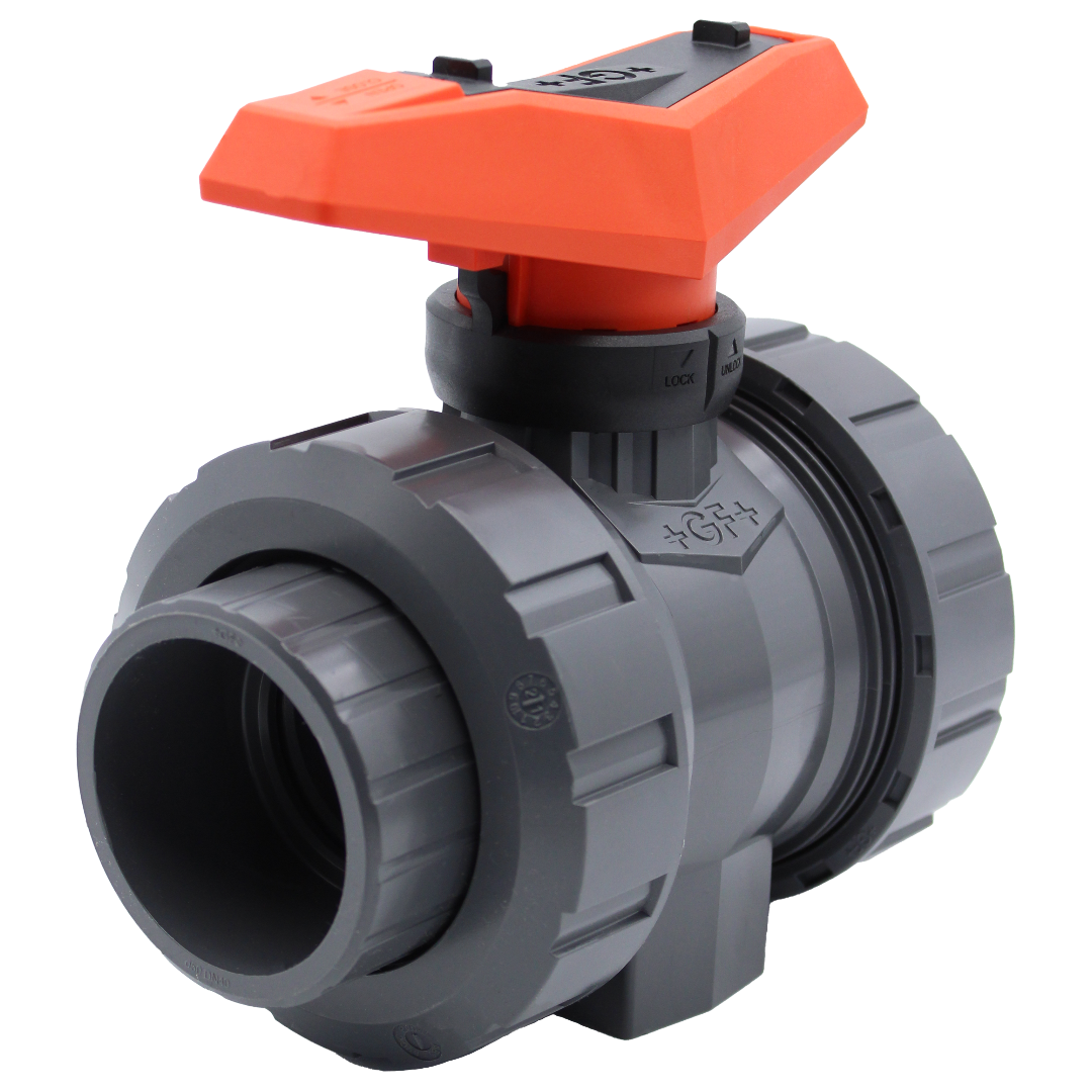 Ball valve type 546 Pro PVC-U/EPDM Rp 2 Ball valve type 546 Pro PVC-U/EPDM Rp 2" d63DN50 161546747