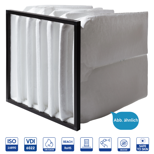 Pocket filter 592 x 592 x 300mm G4, ISO Coarse 60%, , TEKA 10034 Pocket filter 592 x 592 x 300mm G4, ISO Coarse 60%, , TEKA 10034