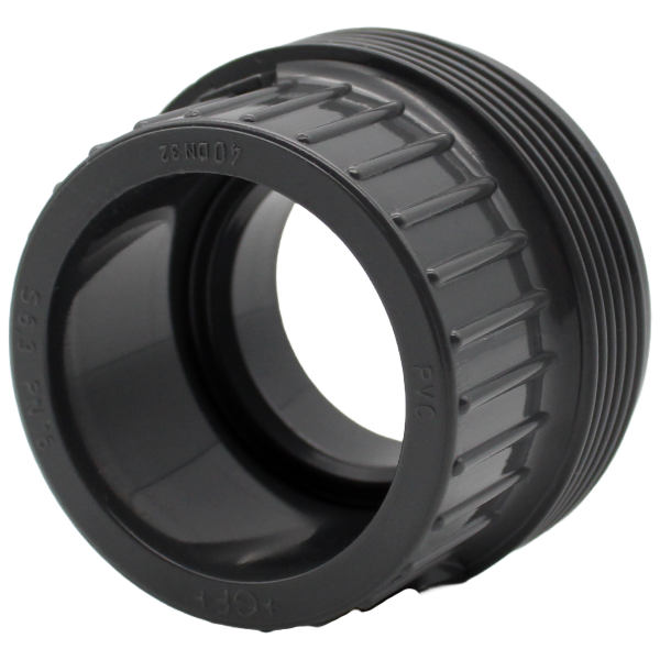 Einschraubteil PVC-U metrisch d50, 721840110 Einschraubteil PVC-U metrisch d50, 721840110