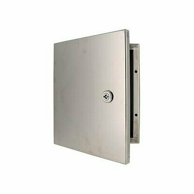 GMKA806030 MKELECTRO GABINETE ACERO INOXIDABLE 80X60X30 MM CON PLATINA