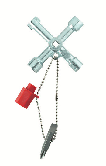 9918130000 WEIDMULLER LLAVE DE CRUZ PARA GABINETE 4 LLAVES