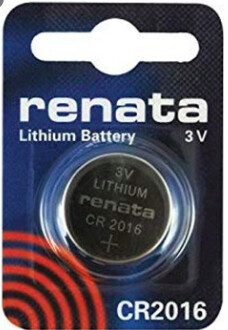 CR2016 RENATA BATERIA LITHIUM LITHIUM BOTON 3 VDC