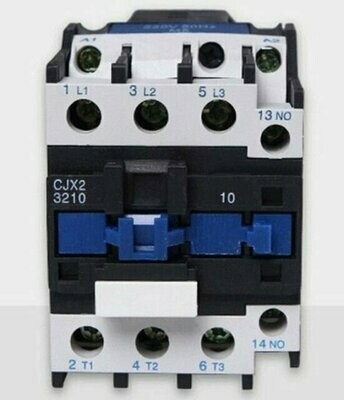 Contactor Magnético Tripolar CJX23210220V 32 A Bobina 220 VAC | 1NO ANDELI