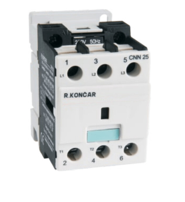 CNN2500440V RADE KONCAR CONTACTOR 25 AMP BOBINA 440 VAC