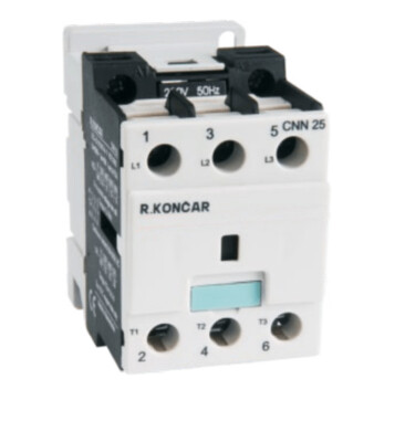 CNN2500440V RADE KONCAR CONTACTOR 25 AMP BOBINA 440 VAC CNN2500440V RADE KONCAR CONTACTOR 25 AMP BOBINA 440 VAC