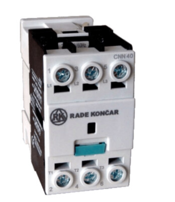 CNN4000440V RADE KONCAR CONTACTOR 40 AMP BOBINA 440 VAC CNN4000440V RADE KONCAR CONTACTOR 40 AMP BOBINA 440 VAC