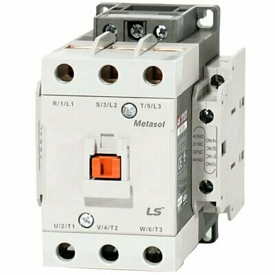 Contactor Magnético Tripolar MC65B-220V 65 A Bobina 220 VAC | 2NA + 2NC LS ELECTRIC
