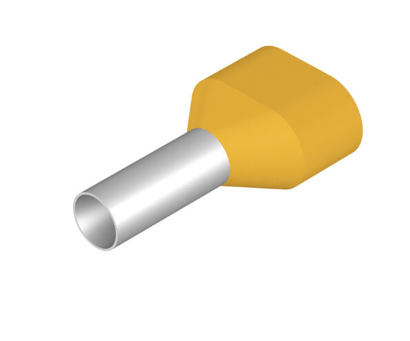 9037550000 WEIDMULLER TERMINAL PUNTERA HUECA DOBLE CAL 10AWG AMARILLO