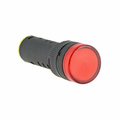 AD16B16DR220V ANDELI PILOTO LED 16 MM ROJO 220V