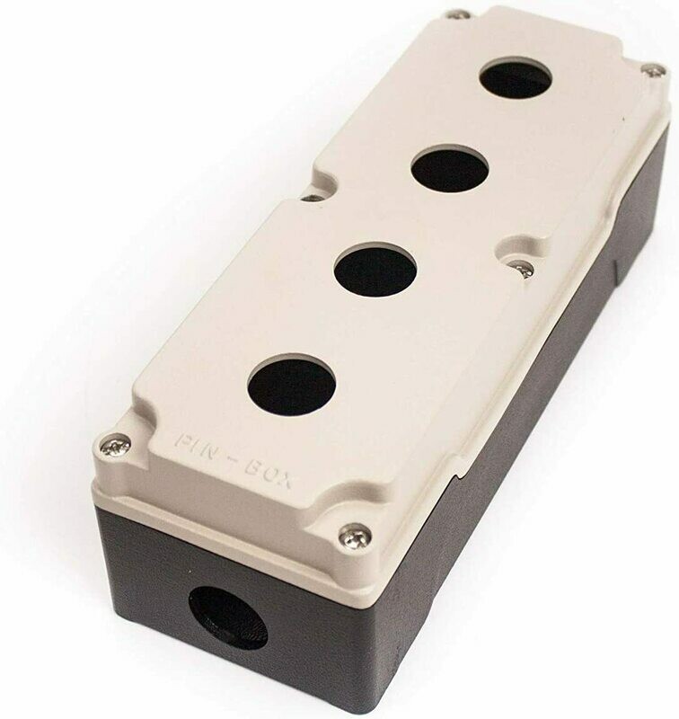 SGCB2204 SEGIBIZ BOTONERA ALUMINIO FUNDIDO 4 ORIFICIOS