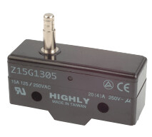 Z15G1305 HIGHLY LIMIT SWITCH PEQUEÑO PIVOTE DELGADO LARGO 1NC+1NO